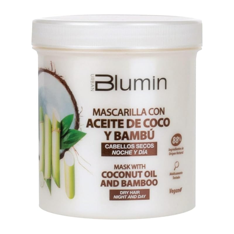 Blumin Kit - Coconut Oil Shampoo 1000ml + Coconut Oil Mask 700 ml Beauty & Personal Care Blumin