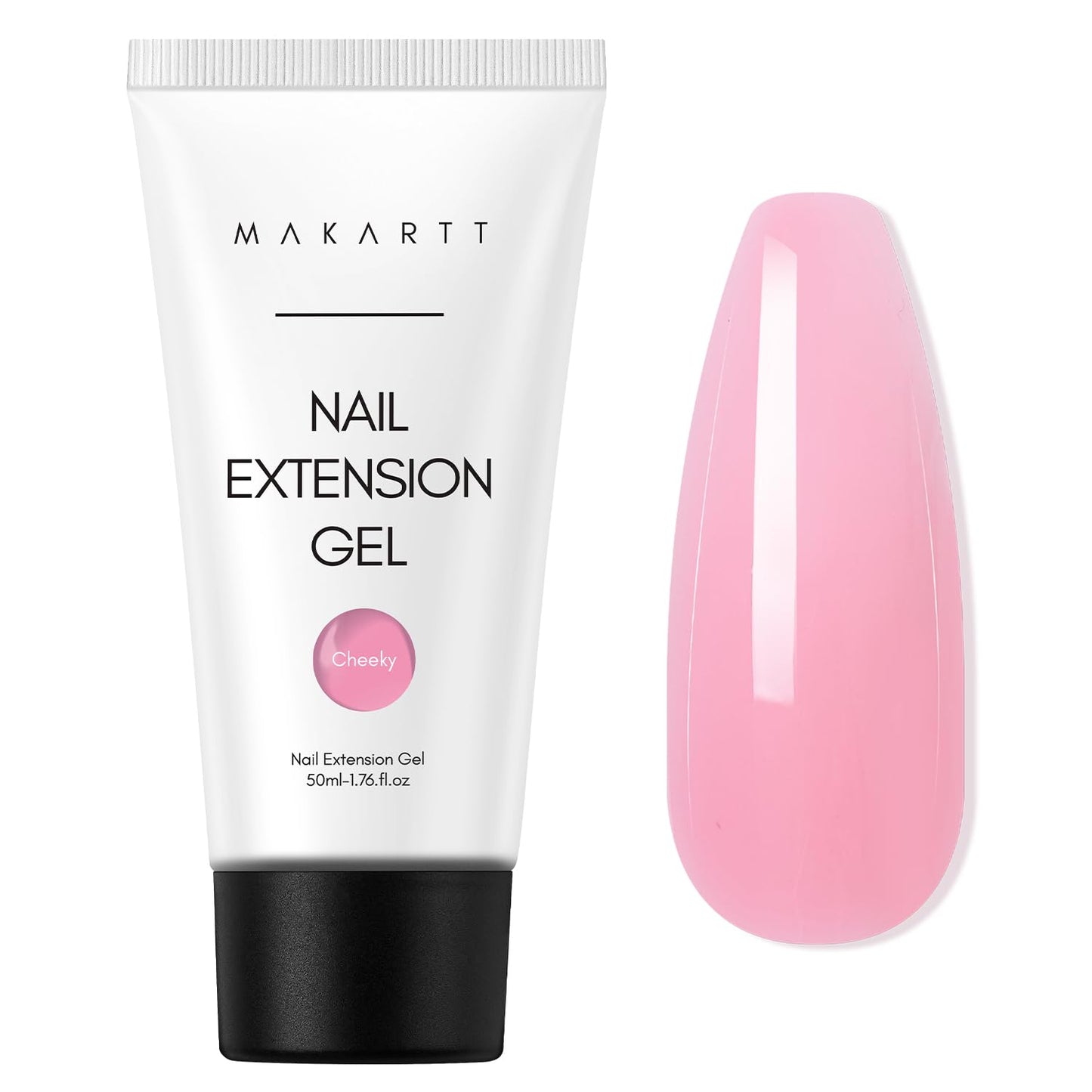 Makartt Poly Nail Gel 50ML: Builder Nail Extension Gel Daisy Pink Long-Lasting Easy-Use Gel for DIY Home Salon Beauty and Personal Care Makartt Default Title