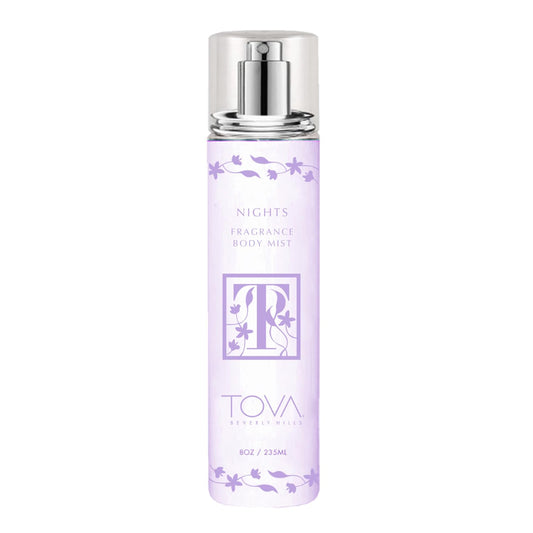 Tova Nights Body Mist - Award-Winning Spicy Floral Perfume Mist for Women with White Lily, Peony & Patchouli - Sensual Long-Lasting Evening Body Spray Beauty & Personal Care Tova