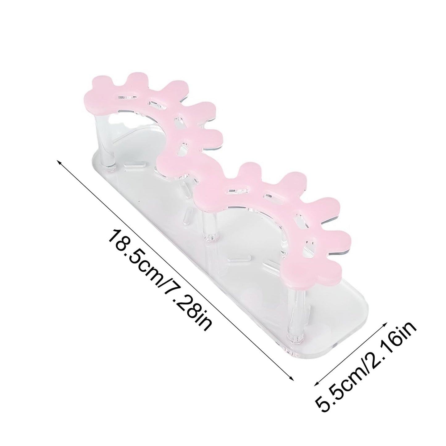 EINCORN Tweezers Stand Holder Tweezers Stand Eyelash Tweezers Storage Rack Tweezers Display Stand Acrylic Tweezers Holder Shelf Beauty and Personal Care EINCORN