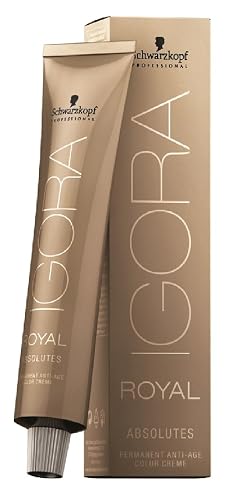 Schwarzkopf Igora Royal Absolute 7-60- Medium Blonde Chocolate Natural Hair Colour/Tint 60ml Tube by Ignora Royal Beauty & Personal Care Schwarzkopf
