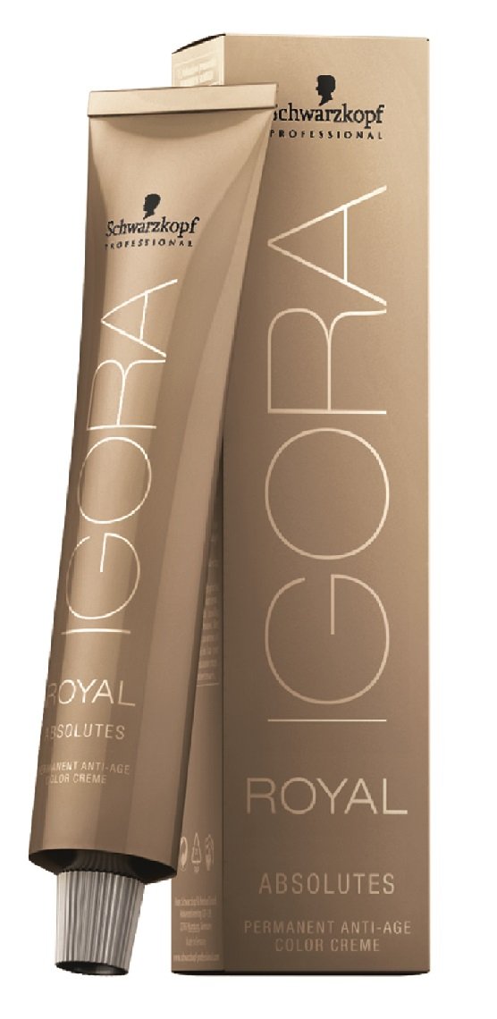 Schwarzkopf Igora Royal Absolute 7-60- Medium Blonde Chocolate Natural Hair Colour/Tint 60ml Tube by Ignora Royal Beauty & Personal Care Schwarzkopf