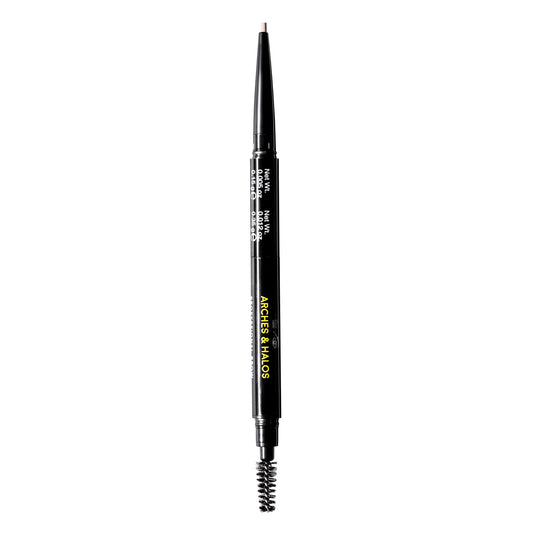 Arches and Halos 2 in 1 Defining Eyebrow Pencil and Powder - Brow Powder with Spoolie Brush - Shape and Fill for Natural Look - Mocha Blonde - .017 oz Beauty & Personal Care Arches & Halos