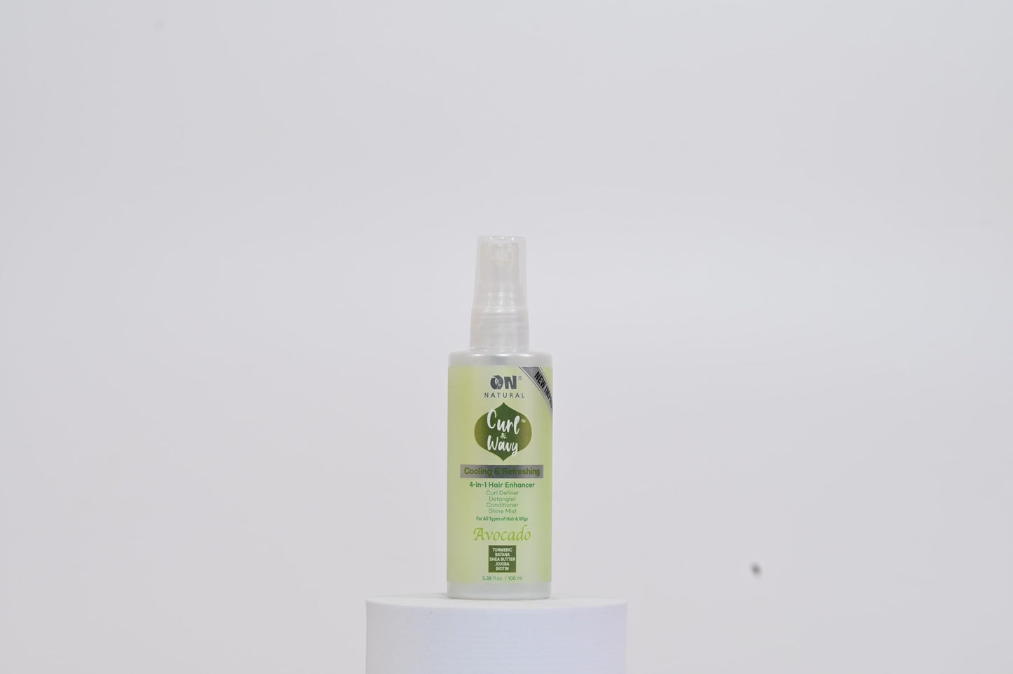 On Natural Curl-N-Wavy 4-in-1 Hair Enhancer For All Hair Texture [Avocado] 3.4 OZ Beauty & Personal Care On Natural