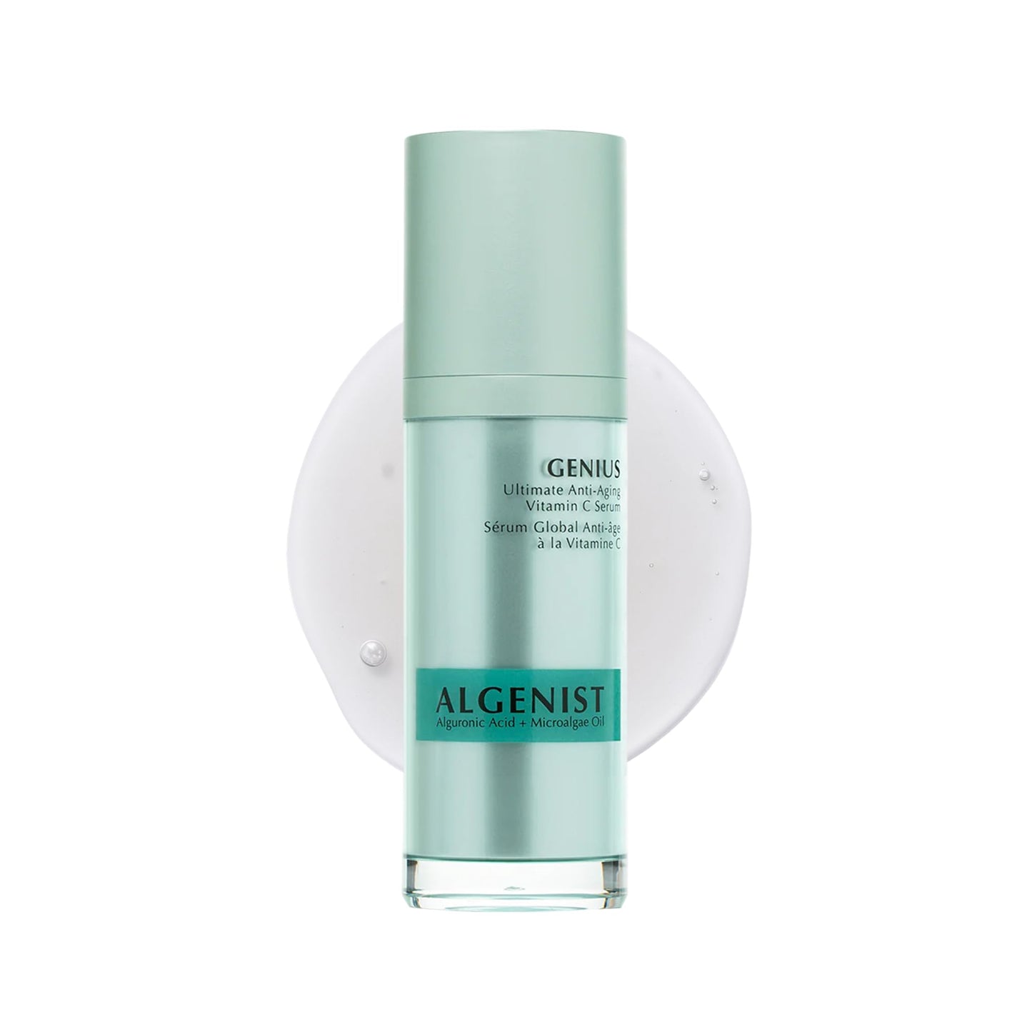 Algenist GENIUS Vitamin C Serum for Face - Anti Aging Serum with Alguronic Acid, Niacinamide & Microalgae Oil - Helps Brighten, Even Skin Tone, Reduce Beauty & Personal Care Algenist