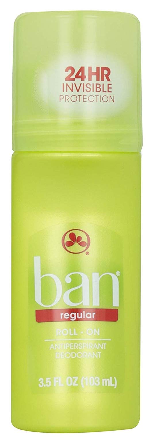 Ban Deodorant 3.5 Ounce Roll-On Anti-Perspirant Regular (103ml) (Pack of 2) Beauty and Personal Care Ban
