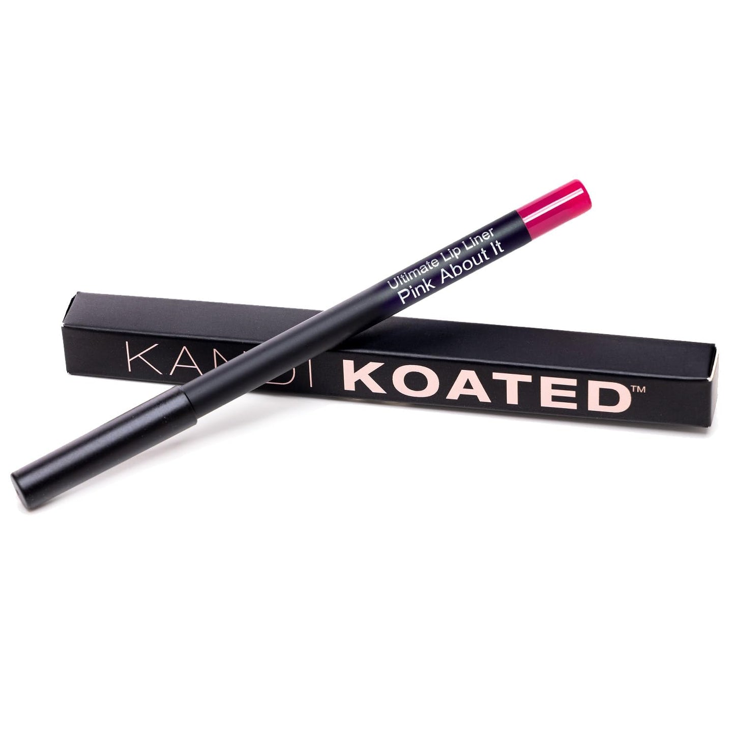 Kandi Koated Edge Lip Liner Pencil [Pink About It] Vegan Lip Liner | Paraben-Free, Cruelty-Free Formula with Vitamin E and C | Beauty & Makeup Beauty & Personal Care Kandi