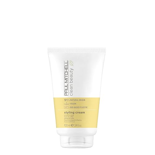 Paul Mitchell Clean Beauty Styling Cream, Smooth & Style, For All Hair Types, 3.4 fl. oz. Beauty & Personal Care Paul Mitchell