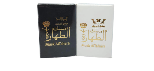 1 Pack Mesk AL Tahara Black and 1 Pack Musk AlTahara White for Women Fortune for Saudi Arabia Pure Perfume 2 x 5 ml Alcohol Free Body Fragrance Beauty & Personal Care Musk AL tahara