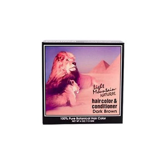 Light Mountain Light Mountain Dark Brown Henna 4 oz. Beauty & Personal Care LIGHT MOUNTAIN