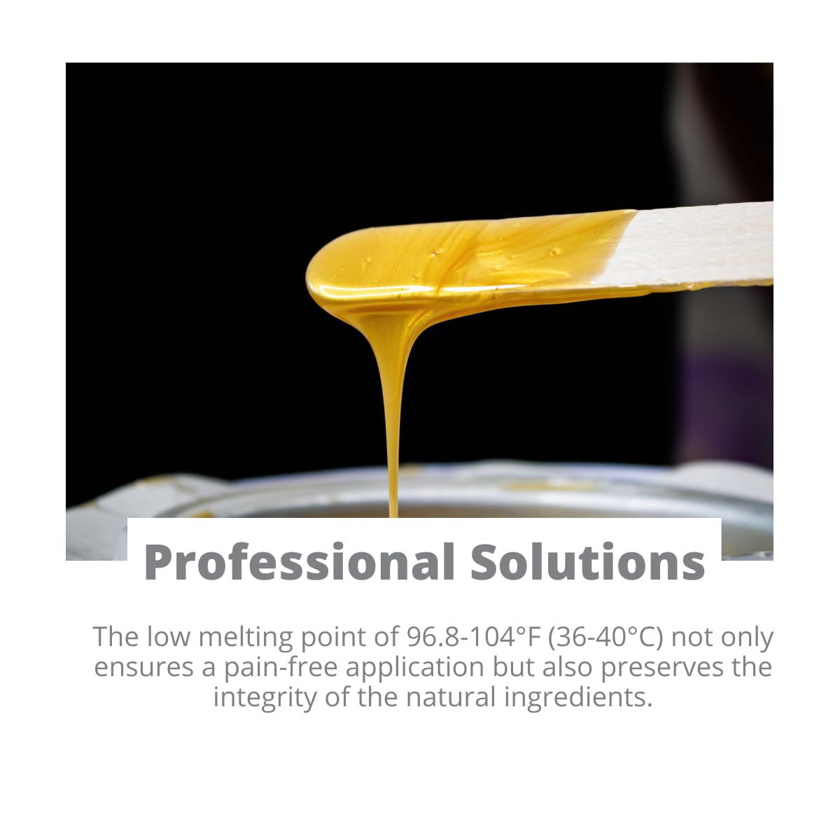 Depilcompany Gold, Natural Hard Hair Removal Wax, Low Melting Point, For Hair Removal Anywhere On The Body, 2.2 Pounds Beauty and Personal Care DEPILCOMPANY