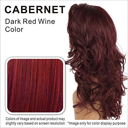 Vivica A Fox WP-Taylor New Futura Fiber Weave Cap Wig, Cabernet, 12.4 Ounce