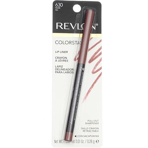 Revlon ColorStay Lip Liner with SoftFlex, Nude [630] 1 ea (Pack of 2) Beauty & Personal Care REVLON