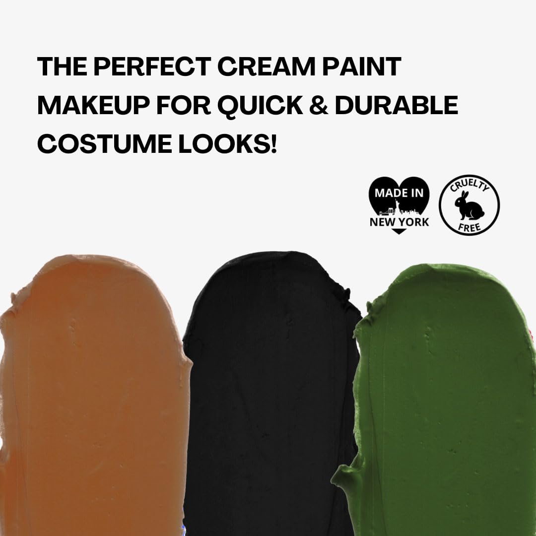 Mehron Makeup Tri-Color Halloween Makeup Palette - CAMOFLAUGE