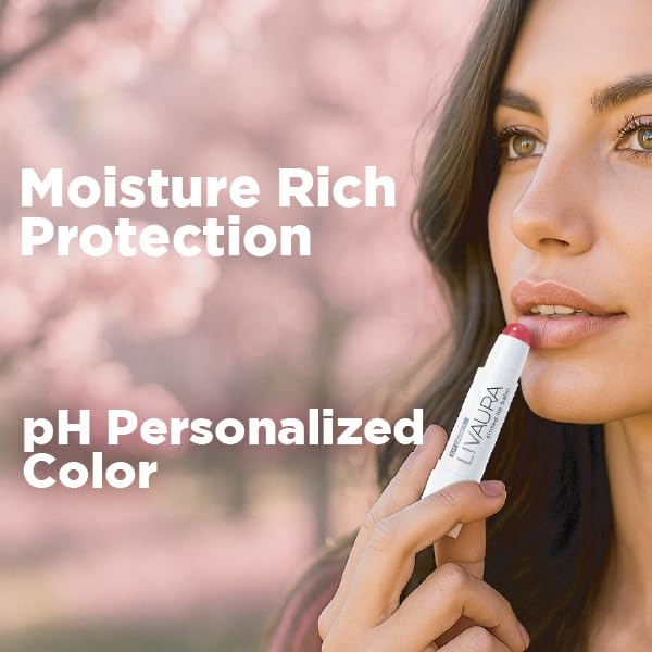 LIVAURA Tinted Lip Balm pH Activated Colored LipBalm, Hydrate, Glossy, Lightweight, Moisturize & Tint with Shea Butter, tinted lip balm for women Beauty and Personal Care LIVAURA