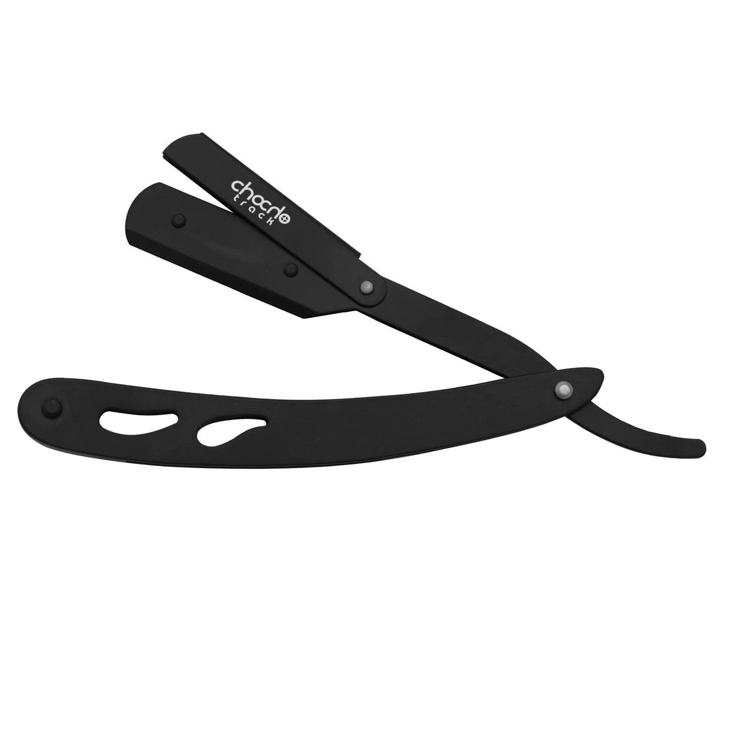 Straight Razor Stainless Steel with 100 blades Single Edge Blade Barber Shaving for Men Professional Cut Throat Reusable Razors for Beard Shaper Beauty and Personal Care ChoCho Track