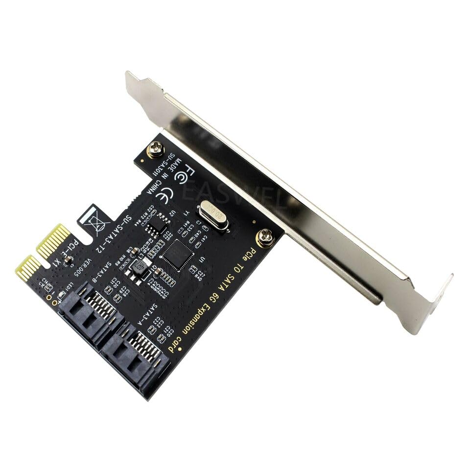 SATA3.0 SATA III 2-PORT Internal 6Gbps to PCI-express Controller Card Beauty and Personal Care dreeong