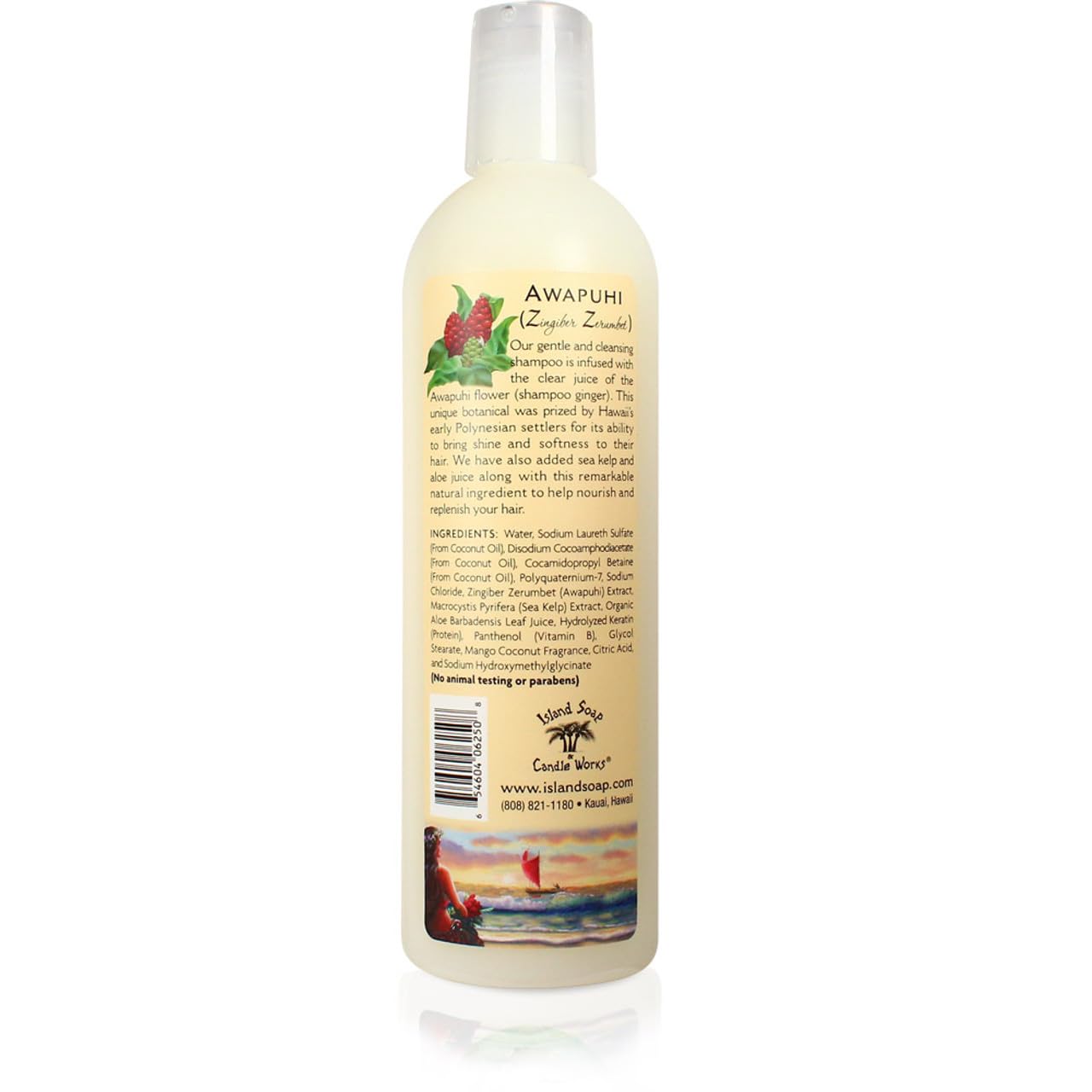 Island Soap & Candle Works Shampoo, 12 Ounce Beauty & Personal Care Island Soap & Candle Works