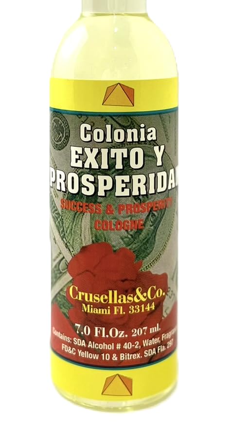 Crusellas Success & Prosperity (Exito Y Prosperidad) Cologne 7 Fl. Oz. Beauty & Personal Care Crusellas