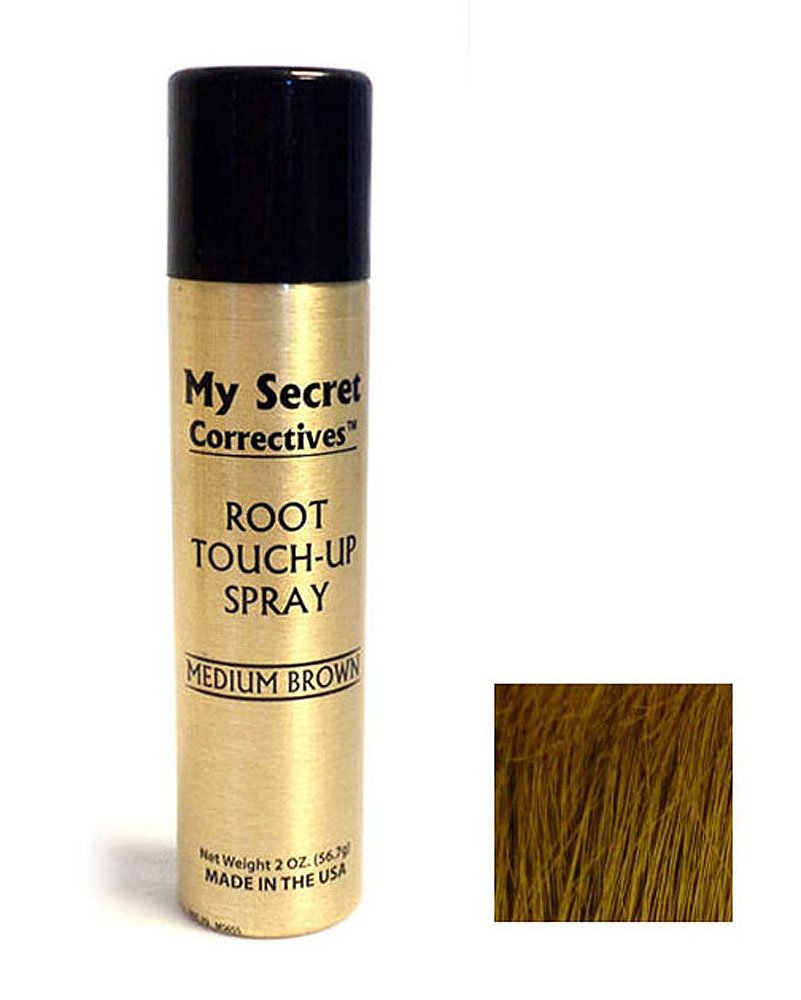 My Secret Correctives Root Touch-Up Spray - 2 oz - MEDIUM BROWN Beauty & Personal Care My Secret Correctives