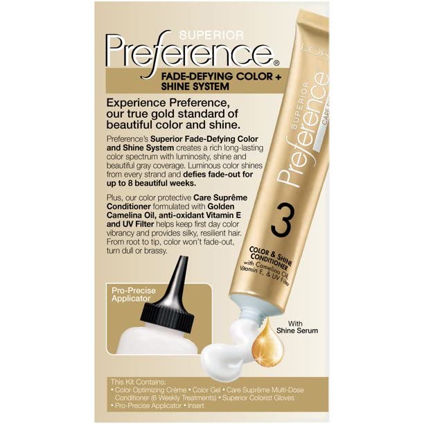 L'Oreal Superior Preference Les Blondissimes, LB02 Extra Light Natural Blonde (Natural) 1 ea (Pack of 2) Beauty & Personal Care L'Oreal Paris