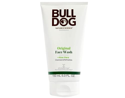 Bulldog Natural Skincare Original Face Wash For Men, 5 Oz (1 Pack) Beauty & Personal Care Bulldog Skincare for Men