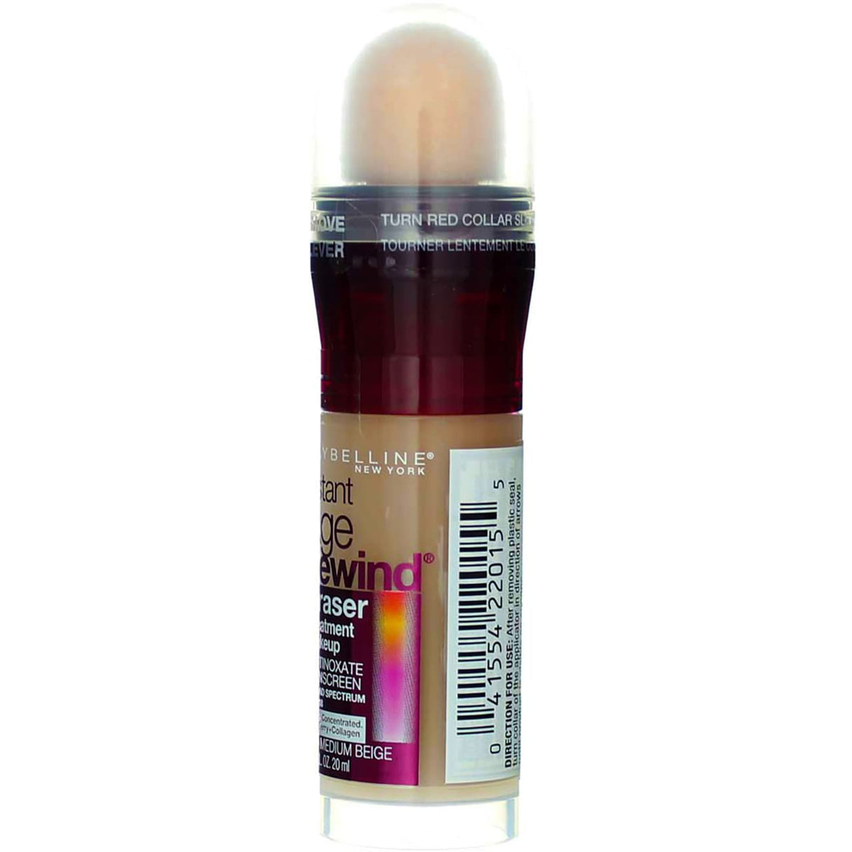 Maybelline Instant Age Rewind Eraser Treatment Makeup, Medium Beige [300] 0.68 oz (Pack of 2) Beauty & Personal Care MAYBELLINE