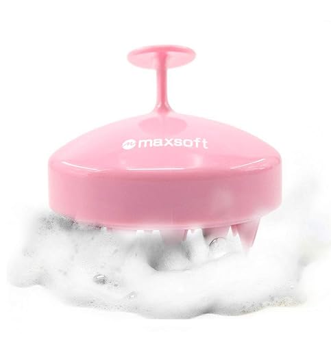Maxsoft Hair Scalp Massager Shampoo Brush, Scalp Care Brush (Pink) Beauty & Personal Care Maxsoft