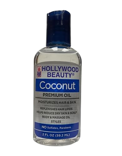 Hollywood Beauty Coconut Oil, 2 Ounce Beauty & Personal Care Hollywood Beauty