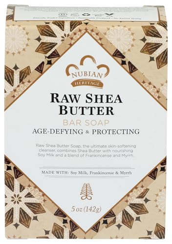 Bar Soap Raw Shea Butter 5 Oz By Nubian Heritage Beauty & Personal Care Nubian Heritage