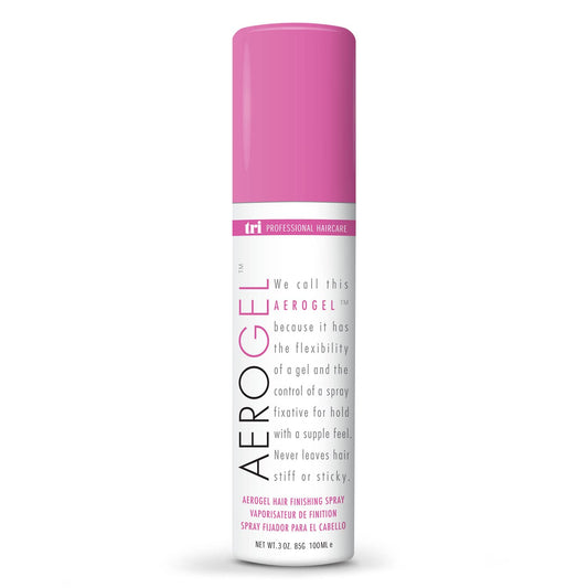 TRIDESIGN Aerogel Hairspray - Strong Hold Hair Finishing Spray for Volumizing & Control, Flexible Styling for All Hair Types, Non-Sticky and Scented Beauty & Personal Care TRIDESIGN