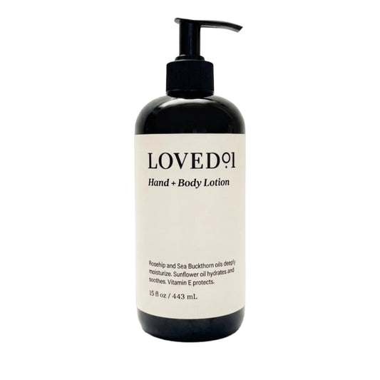 Loved01 Hand & Body Lotion, John Legend Skincare, Fragrance-Free, Daily Lightweight Cream, Oprah's Favorite Things, Formulated with Shea Butter Beauty & Personal Care Loved01