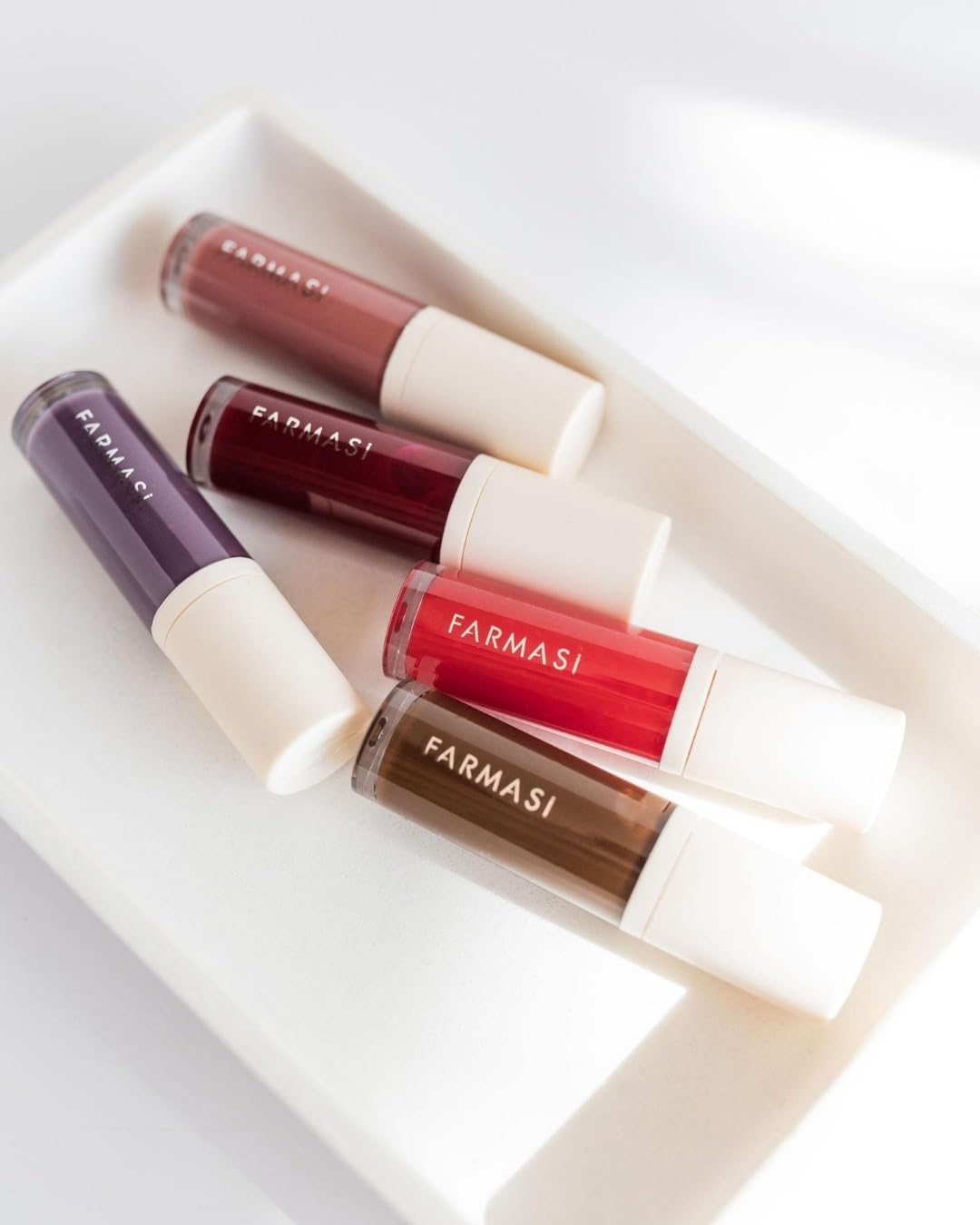 FARMASi Tinted Lip Plumper, Plumping Lip Gloss, Promoting Natural Circulation for Fuller, Younger Looking Lips, Hydrating, High-Shine, Volumizes Beauty and Personal Care FARMASi