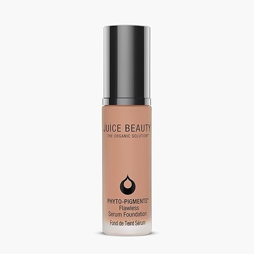 Juice Beauty Phyto?Pigments Flawless Serum Foundation - Non-Comedogenic, Long-Wear & Buildable Medium-to-Full Coverage - Vegan, Clean Hydrating Beauty & Personal Care Juice Beauty
