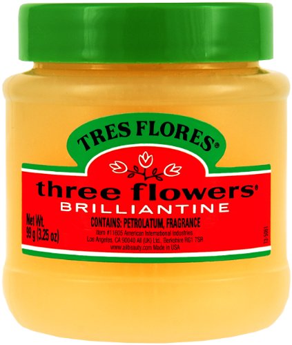 Three Flowers Brilliantine Solid, 3.25-Ounce (Pack of 3) Beauty & Personal Care Three Flowers