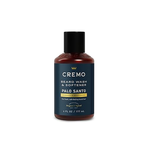 Cremo Palo Santo (Reserve Collection) Beard Wash & Softener, Moisturizes, Styles and Reduces Beard Itch for All Lengths of Facial Hair, 6 Fluid Oz Beauty & Personal Care Cremo