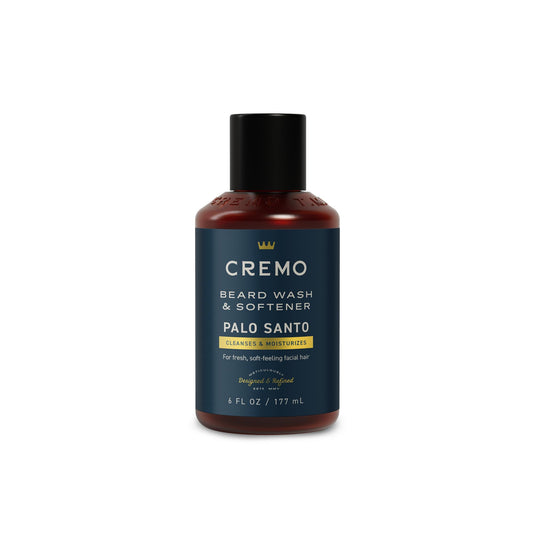 Cremo Palo Santo (Reserve Collection) Beard Wash & Softener, Moisturizes, Styles and Reduces Beard Itch for All Lengths of Facial Hair, 6 Fluid Oz Beauty & Personal Care Cremo