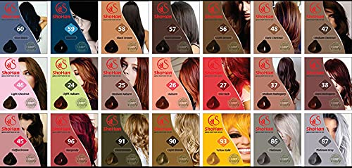 ShoHan Gentle Japanese Hair Dye, Anti-Hair Loss Instant Powder Hair Color, Dark Brown Beauty & Personal Care ShoHan