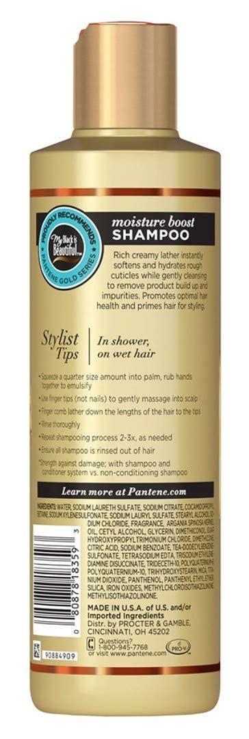 Pantene Gold Series Shampoo Moisture Boost 9.1 Ounce (Pack of 2) Beauty & Personal Care Pantene