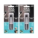 RED by Kiss Quick Cover Root Touch Up Stick, Water-Resistant Temporary Gray Hair Concealer with Brush for Roots and Beard, Long-Lasting Coverage, Easy Beauty & Personal Care Red by Kiss