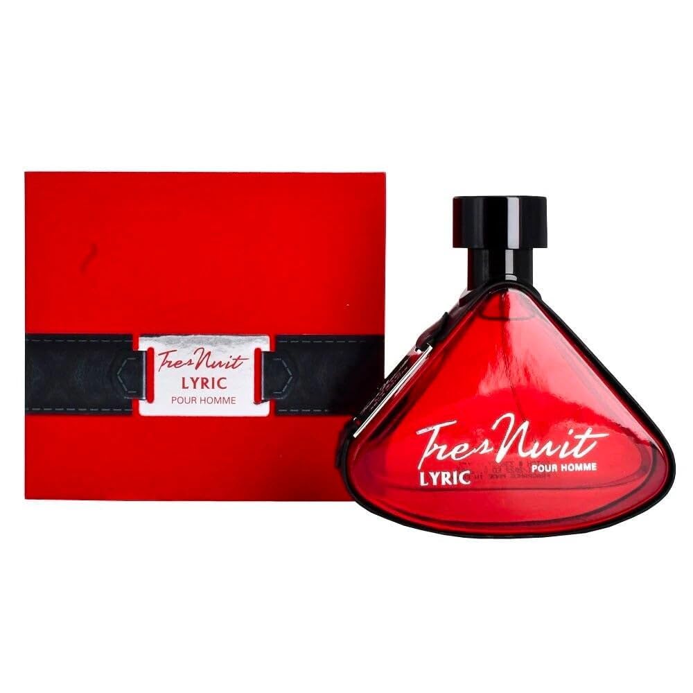 Armaf Tres Nuit Lyric Eau de Parfum Spray for Men, 3.4 Ounce Beauty & Personal Care Armaf