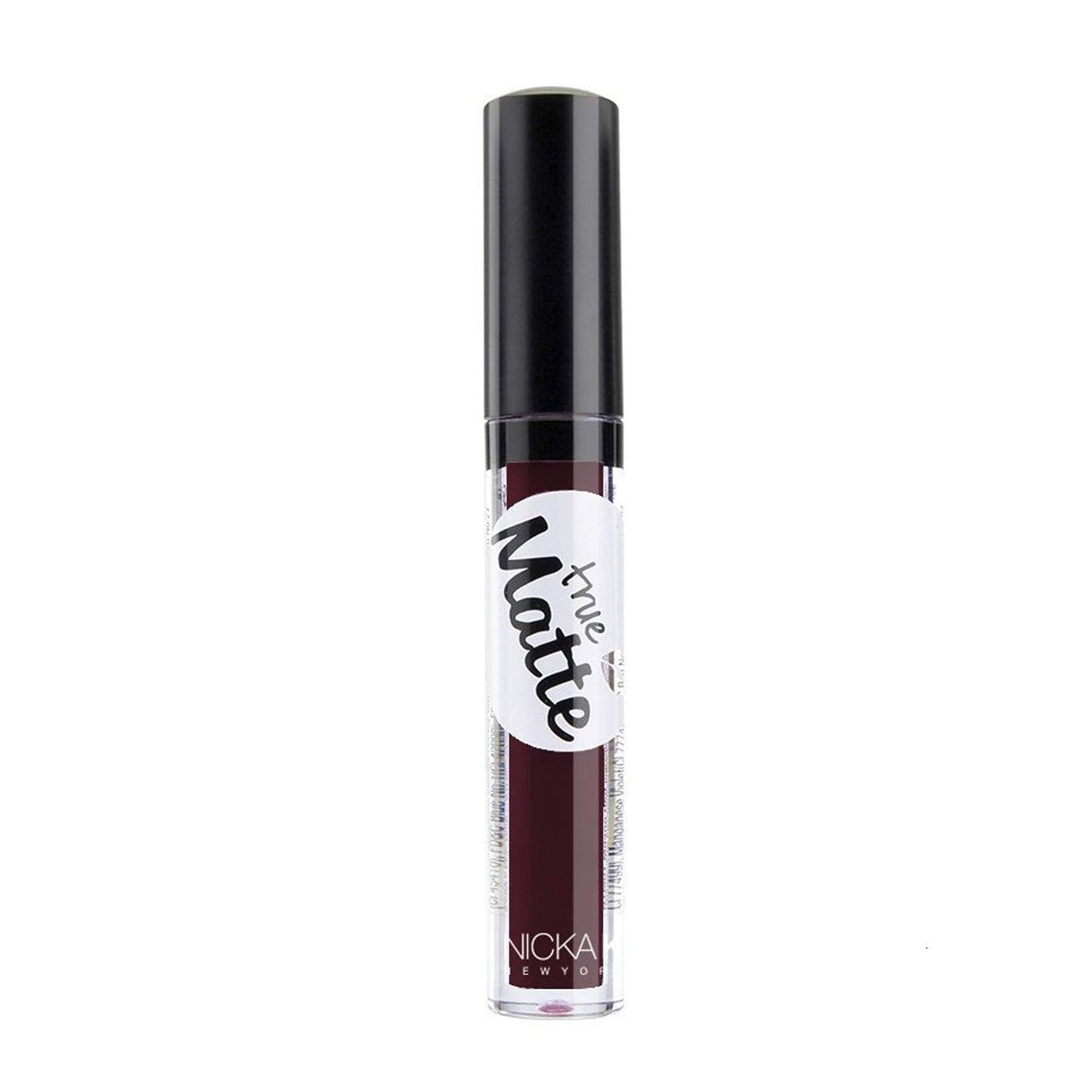 Nicka K True Matte Lip Color - NTM12 Aubergine Beauty & Personal Care NICKA K NEW YORK