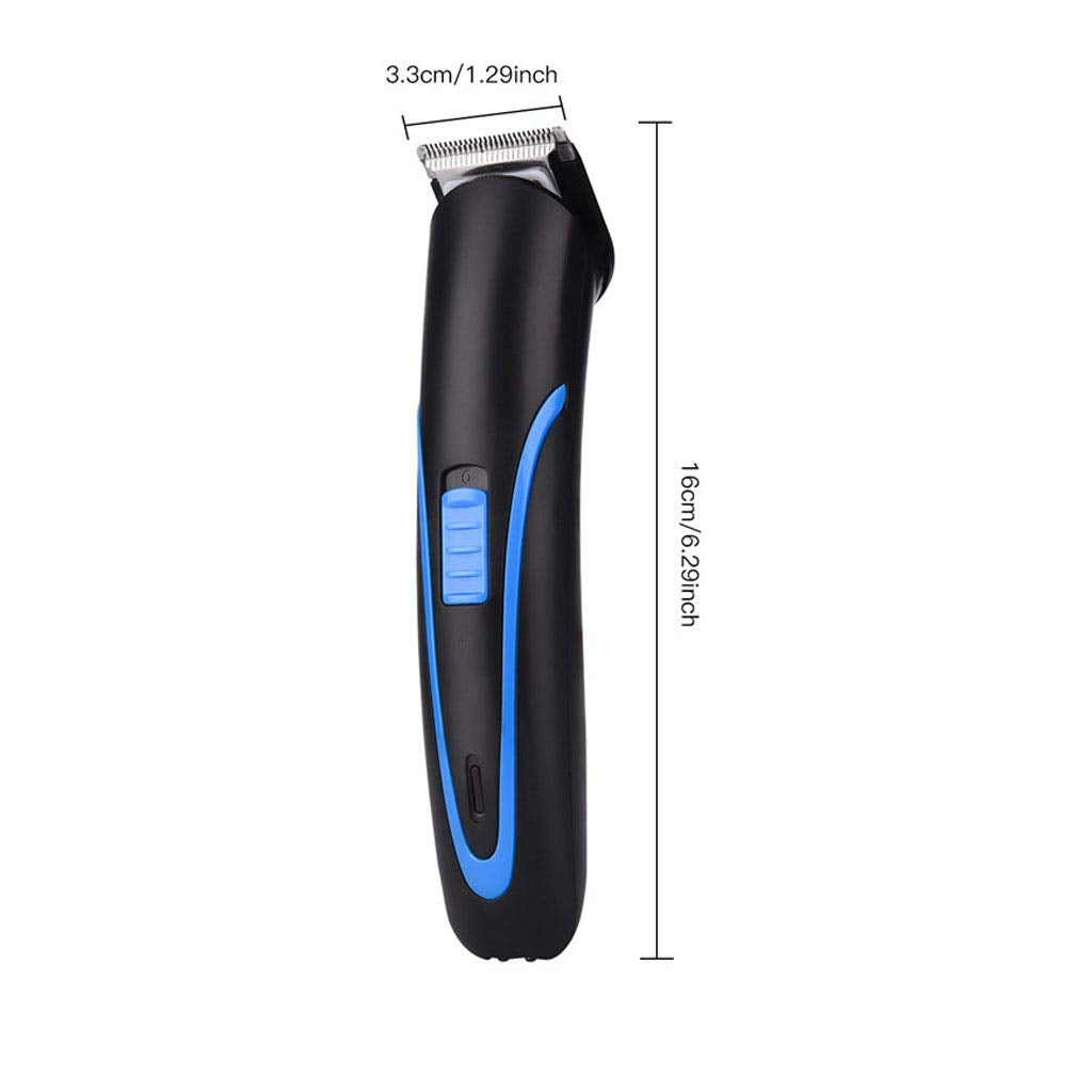 ZUIAI Mini Electric Hair Clipper Rechargeable Cordless Hair Trimmer Low Noise Hair Cutting Beard Shaver Men Barber Portable Machine(D) Beauty and Personal Care ZUIAI