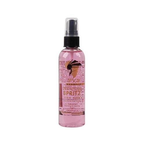 African Essence Designing Spritz Firm Hold Pink, 4 Oz Beauty & Personal Care African Essence