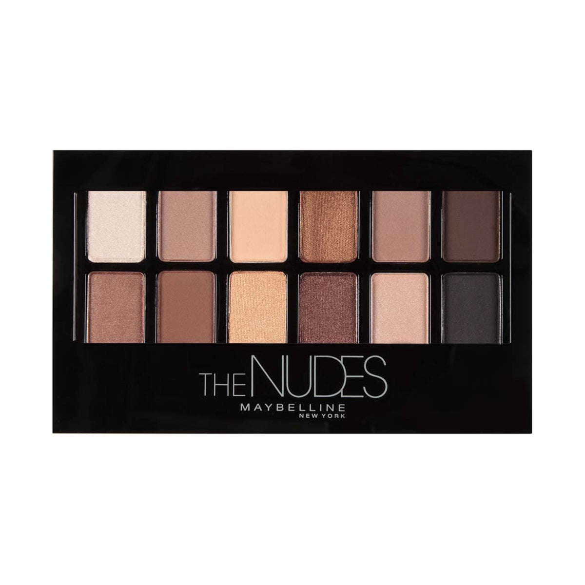 Maybelline New York The Nudes Eyeshadow Palette 0.34 oz (Pack of 3)
