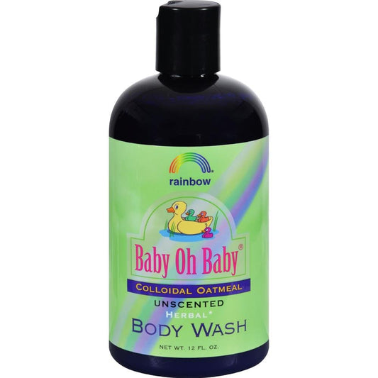 Rainbow Research Baby oh Colloidal Oatmeal Body Wash Unscented - 12 Oz, 2 pack Beauty & Personal Care Rainbow Research