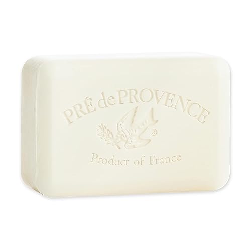 Pre de Provence Artisanal Soap Bar, Enriched with Organic Shea Butter, Natural French Skincare, Quad Milled for Rich Smooth Lather, 8.8 Ounce, Milk Beauty & Personal Care Pre de Provence
