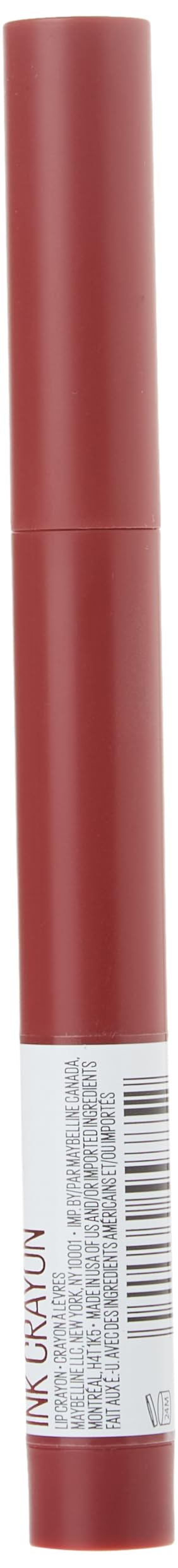Maybelline Super Stay Ink Crayon Lipstick Makeup, Precision Tip Matte Lip Crayon with Built-in Sharpener, Longwear Up To 8Hrs, Make It Happen, Berry Beauty & Personal Care MAYBELLINE