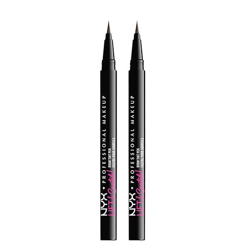 NYX PROFESSIONAL MAKEUP Lift & Snatch Eyebrow Tint Pen, Ash Brown (Pack Of 2) Beauty & Personal Care NYX PROFESSIONAL MAKEUP