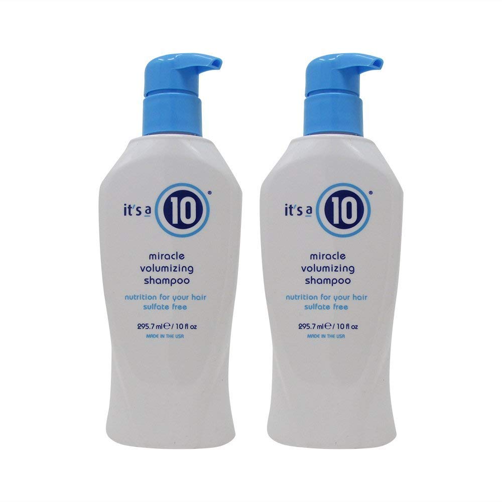 it's a 10 Miracle Volumizing Shampoo 10 oz (Pack of 2) Beauty & Personal Care It's a 10 Haircare